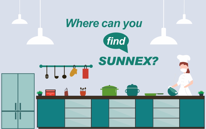 ¿Dónde puedes encontrar SUNNEX?