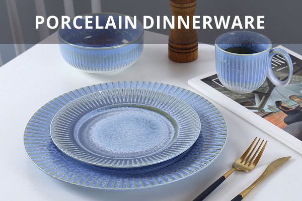 Lanzamiento de nuevos productos --- Vajilla de porcelana