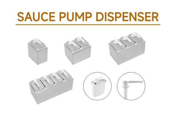 SUNNEX Nuevo artículo - - Dispensador de bomba de salsa