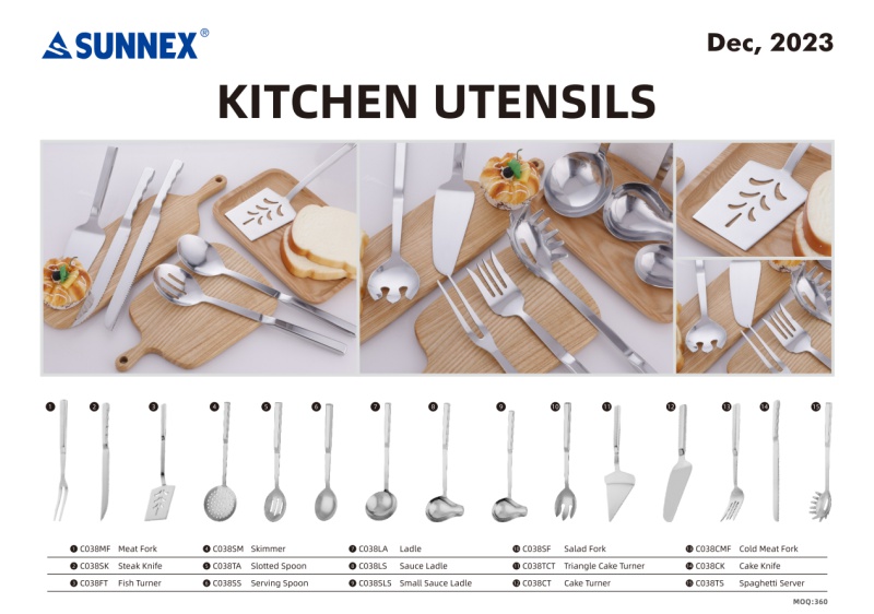 Nuevos artículos Sunnex: utensilios de cocina