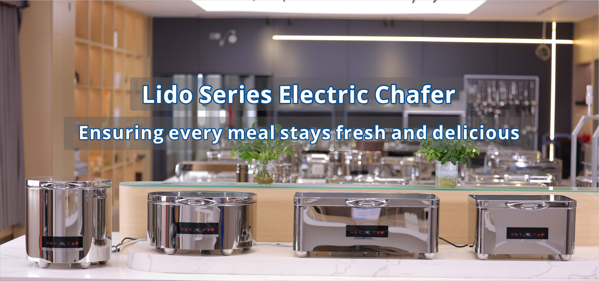 Sunnex New Chafing Dish - Serie Lido