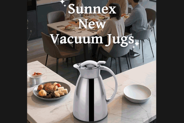 Jarra de vacío de acero inoxidable Sunnex New MCPR Series 304