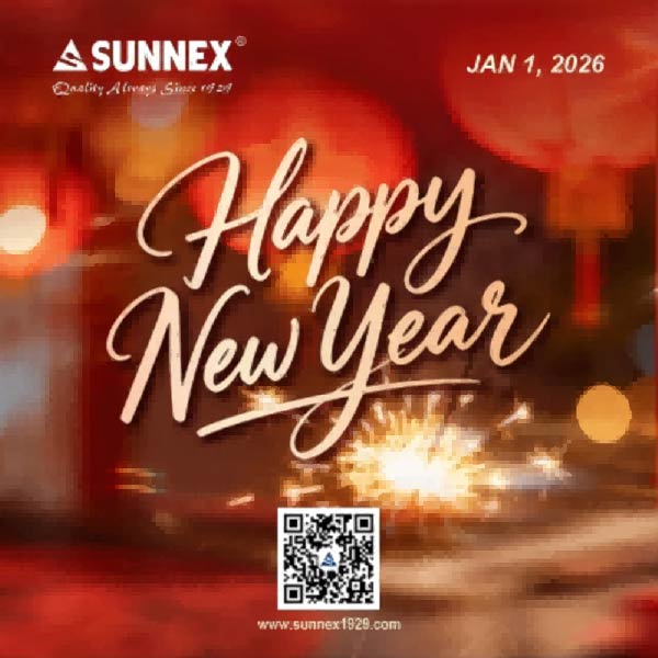 ¡Feliz año nuevo 2026 de parte de SUNNEX!