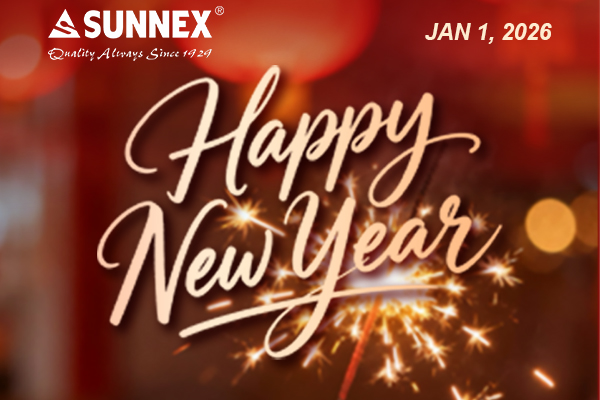 ¡Feliz año nuevo 2026 de parte de SUNNEX!