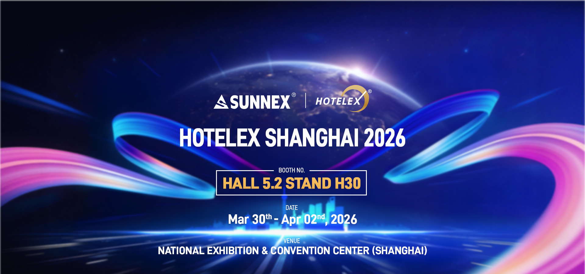 Invitación - Hotelex Shangai 2026