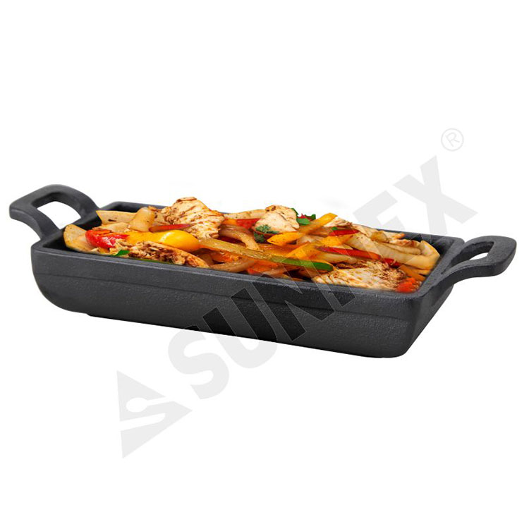 Plato Rectangular Hierro Fundido 37*18cm