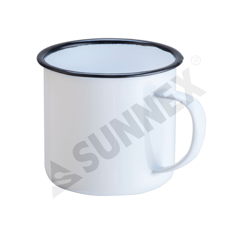 Taza con revestimiento de esmalte