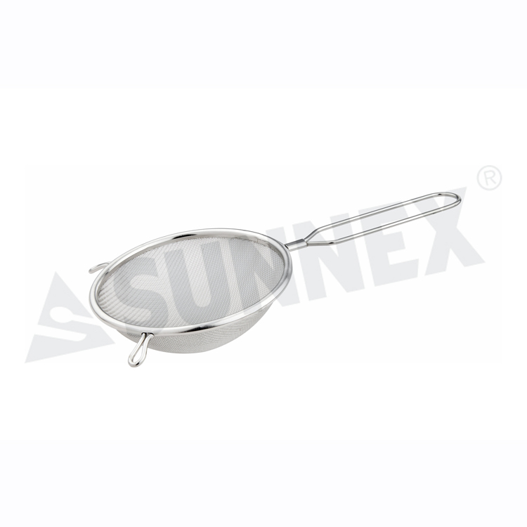 Colador de malla de acero inoxidable para utensilios de cocina