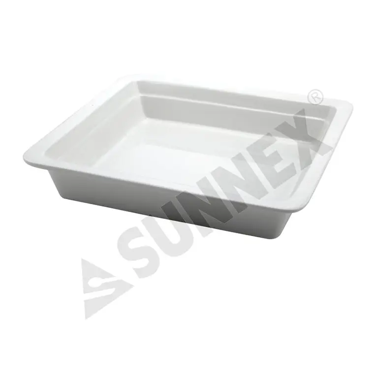 Bandeja de comida de porcelana 4.0ltr