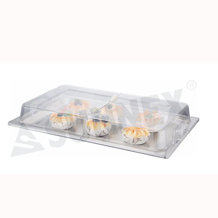 Recipiente de alimentos SS 2.5l con tapa