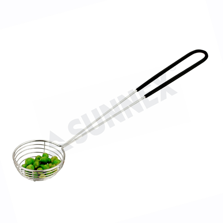 Utensilio de cocina de acero inoxidable para guisantes