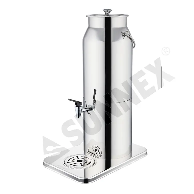 Dispensador de bebidas de acero inoxidable de Verona con tubo de hielo