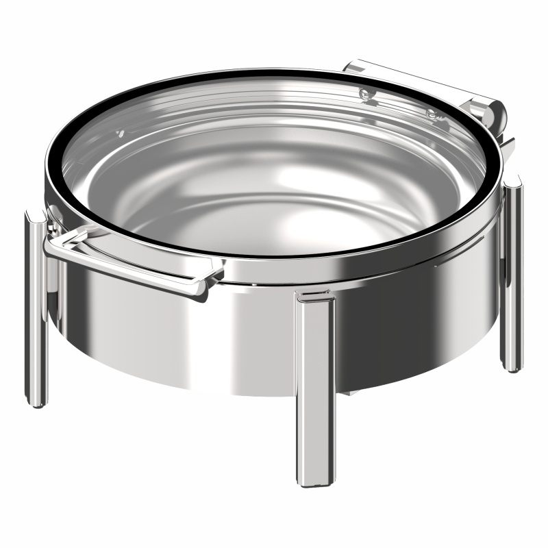 Chafer para buffet redondo apilable de acero inoxidable Z10
